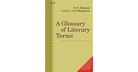 m h abrams glossary of literary terms pdf